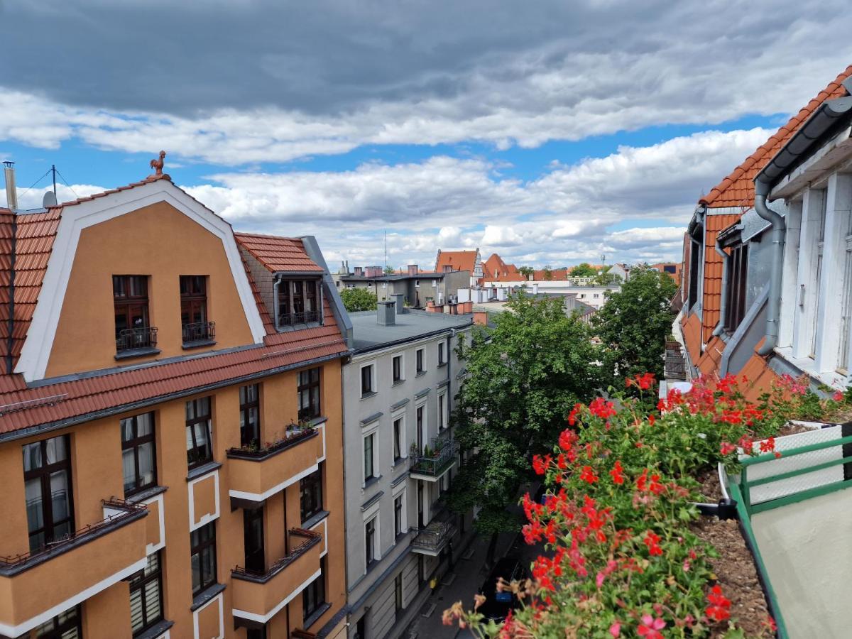 Klimatyczny Apartament Na Bydgoskim Przedmiesciu Torun Luaran gambar